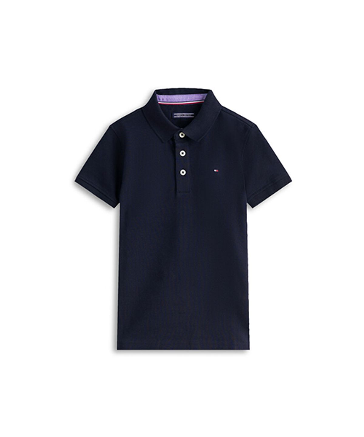 타미힐피거 키즈(TOMMY HILFIGER KIDS) 플래그 자수 피케 폴로 티셔츠