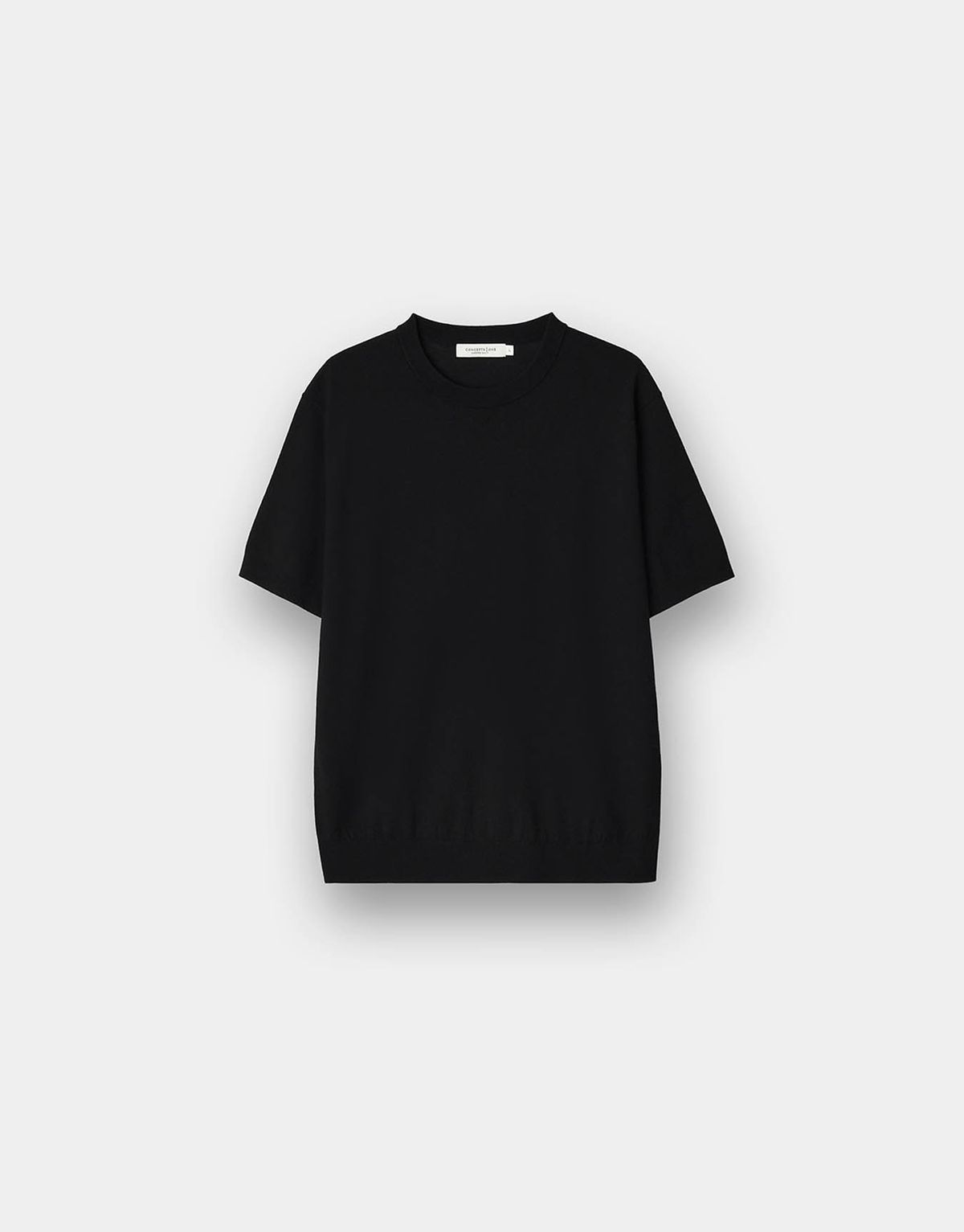 컨셉원(CONCEPTS1ONE) 워셔블 크루넥 반팔 니트 스웨터 10056522/056522 [2color]