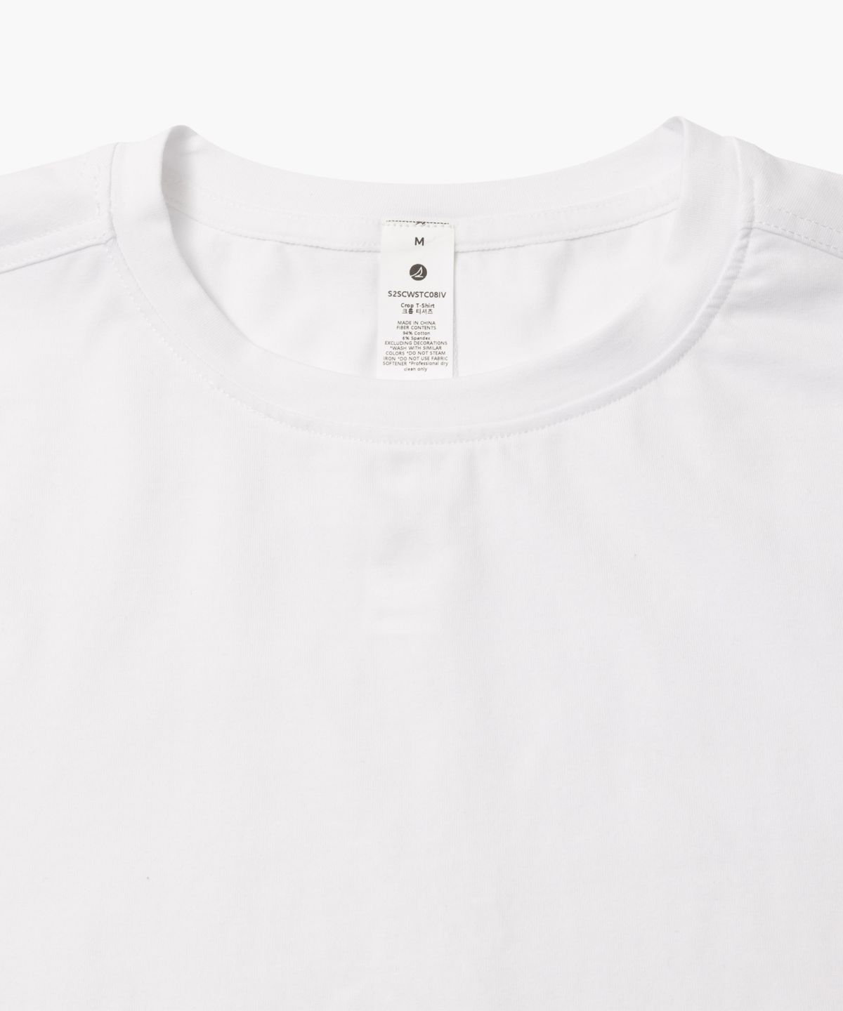 스페리(SPERRY) [2PACK] 루즈핏 크루넥 크롭 반팔티 3 Color [SPRU_9004]