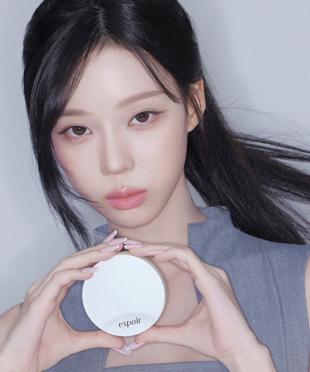 에스쁘아(ESPOIR) 실크 스킨 레이어 쿠션(본품+리필)(+증정: 프라이머 7g+실크 퍼프 1개)