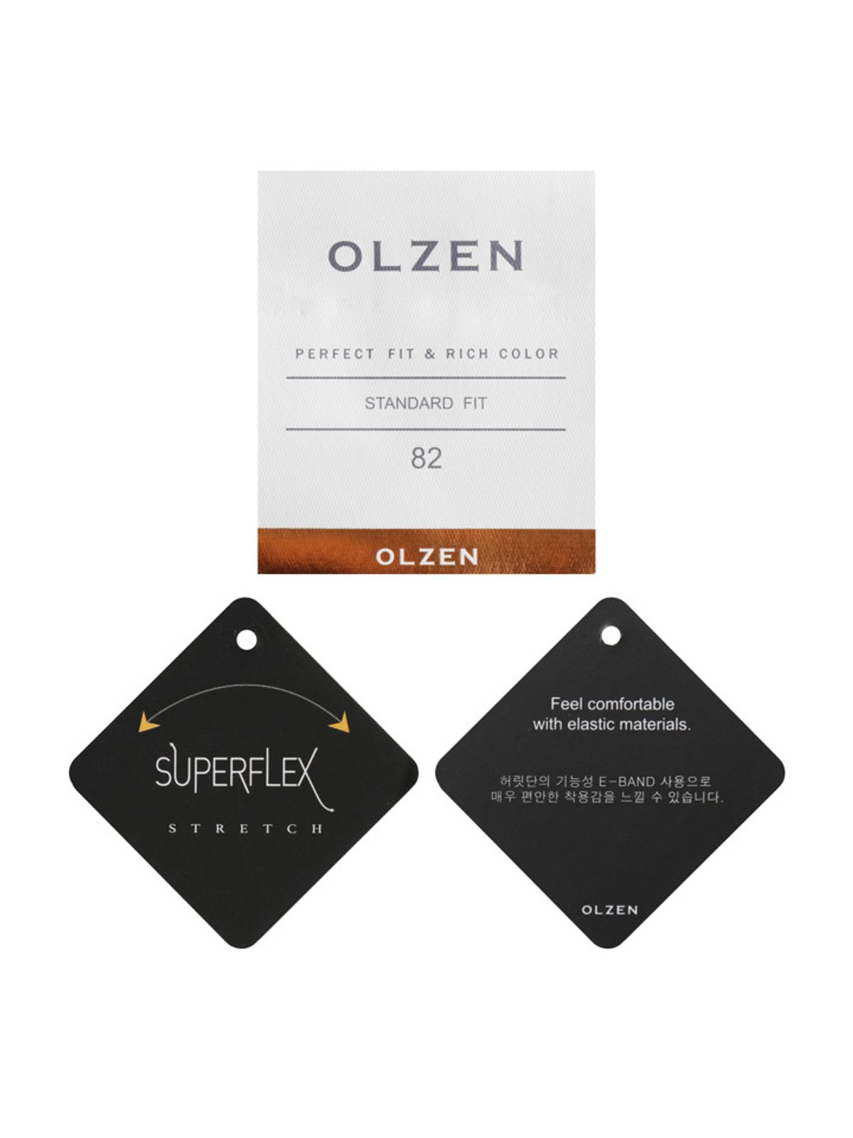 올젠(OLZEN) 남성 스텐다드 핏 린넨 하프 팬츠_ZOF2PH1303BE