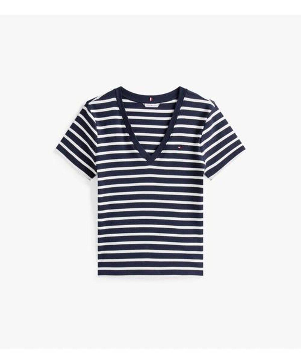 타미힐피거(TOMMY HILFIGER) 슬림 브이넥 티셔츠 (T22G1TTO051WT102C)