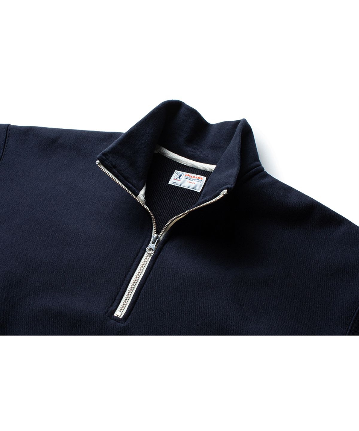 더 레스큐(THE RESQ) CLASSIC HALF ZIP SWEATSHIRT [DARK NAVY]