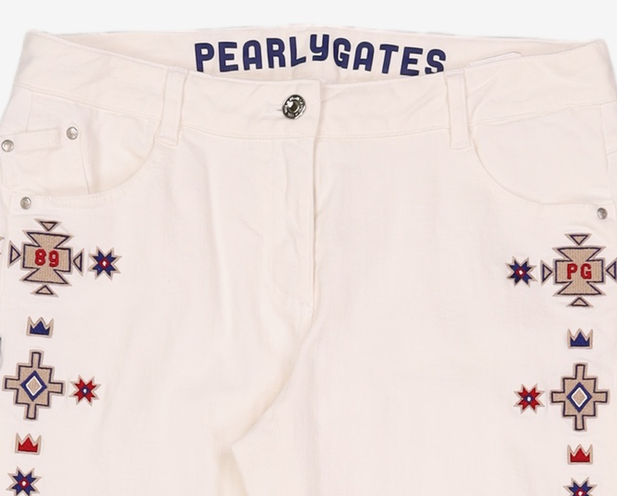파리게이츠(PEARLY GATES) 청/데님 팬츠 2