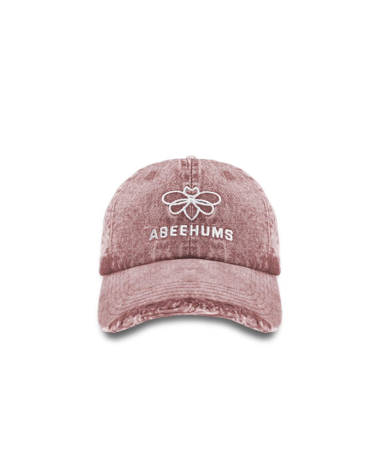 어비험즈(ABEEHUMS) 빈티지 데미지 볼캡 ABH365-003 브릭
