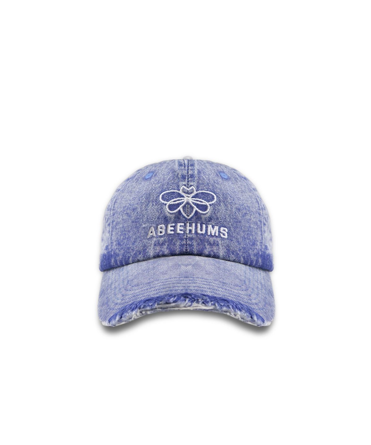 어비험즈(ABEEHUMS) 빈티지 데미지 볼캡 ABH365-003 블루