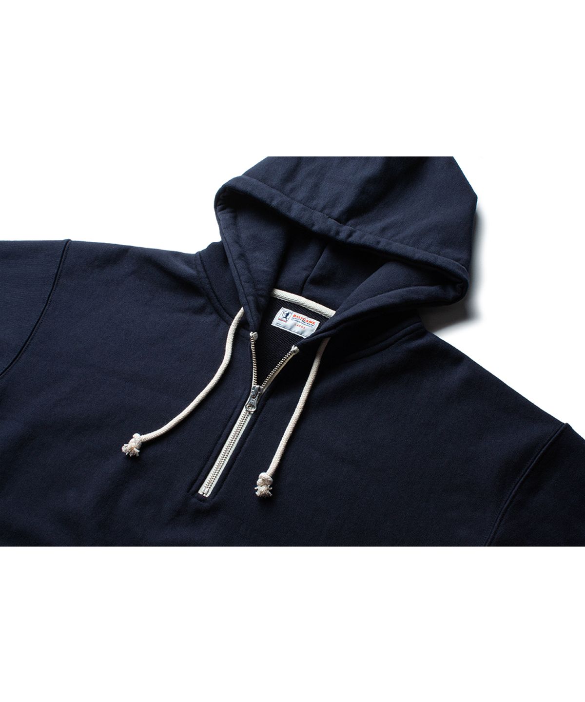 더 레스큐(THE RESQ) CLASSIC QUARTER ZIP HOODIE [DARK NAVY]