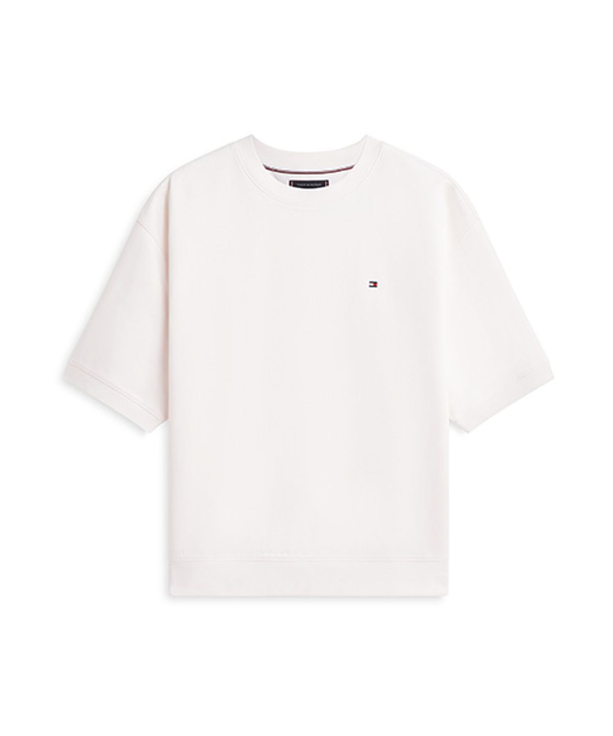 타미힐피거(TOMMY HILFIGER) 인테크노 반팔 스웨트 셔츠 (T12G1TPO160MT2Z00)