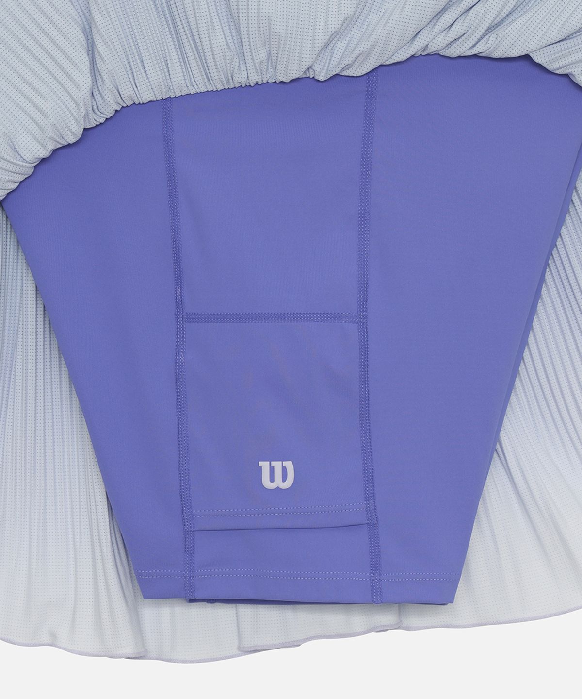 윌슨(WILSON) 리플 메쉬 옴브레 스커트 W (3color)