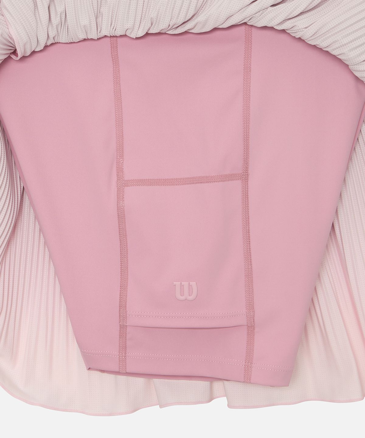 윌슨(WILSON) 리플 메쉬 옴브레 스커트 W (3color)