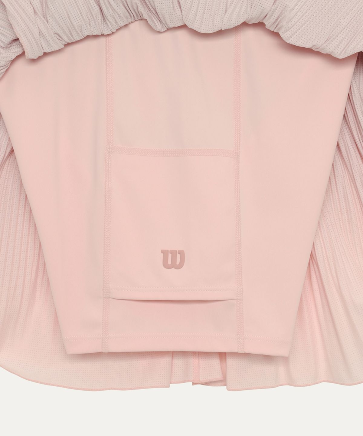 윌슨(WILSON) 리플 메쉬 옴브레 스커트 W (3color)