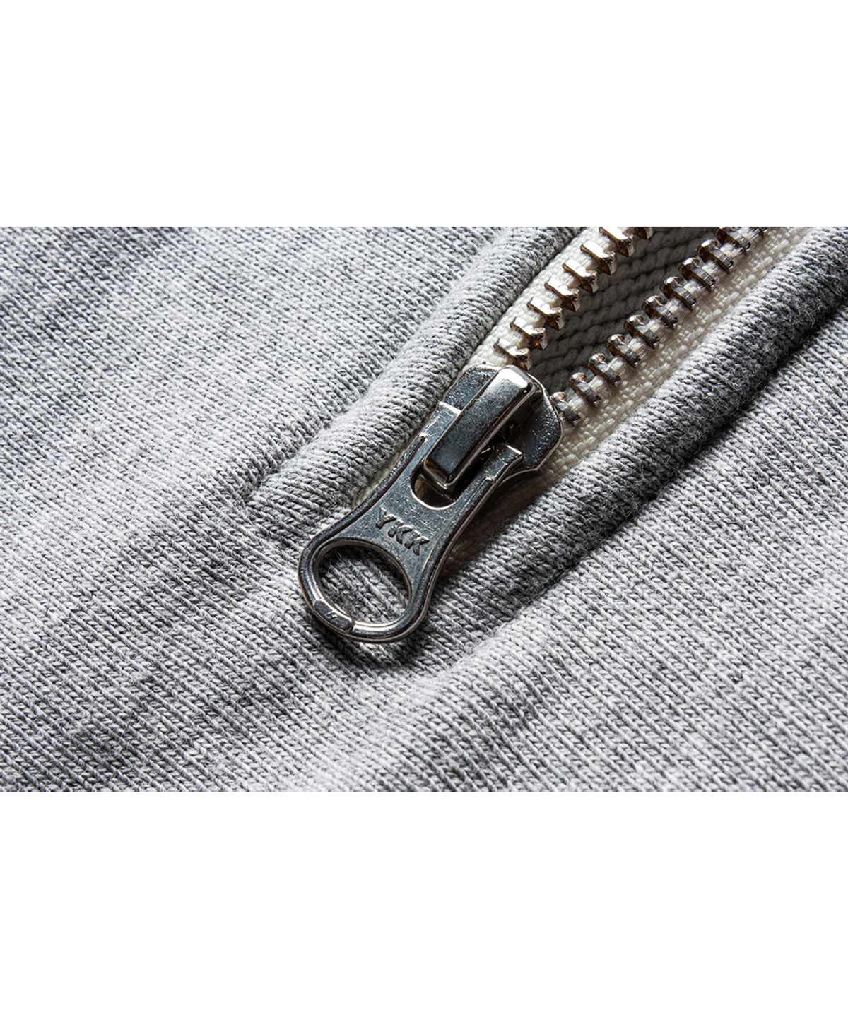 더 레스큐(THE RESQ) CLASSIC QUARTER ZIP HOODIE [MELANGE GREY]