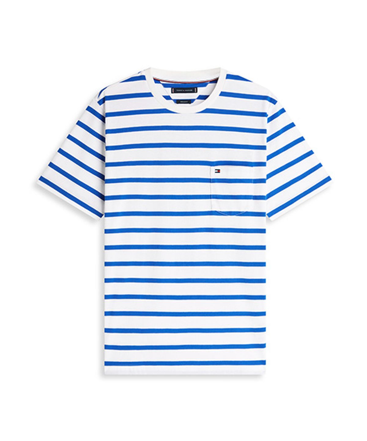 타미힐피거(TOMMY HILFIGER) 에센셜 스트라이프 포켓 티셔츠 (T12G1TPO060MT10FJ)