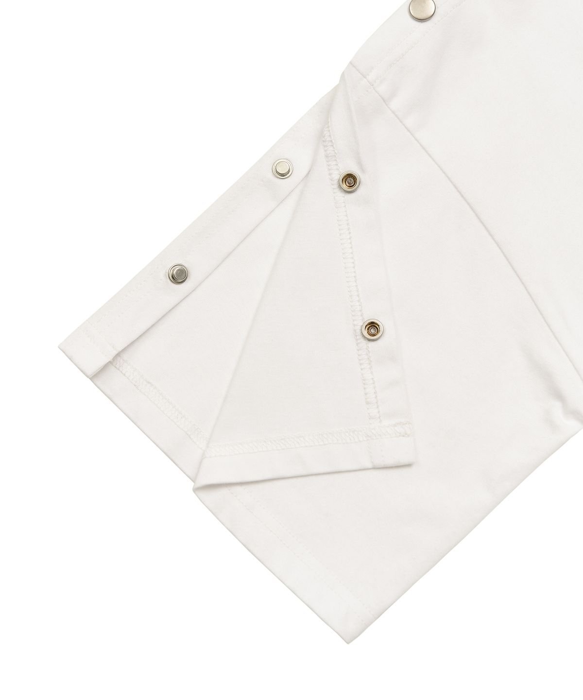 페플리(PEPLEE) Snap One-Shoulder Tee (White)