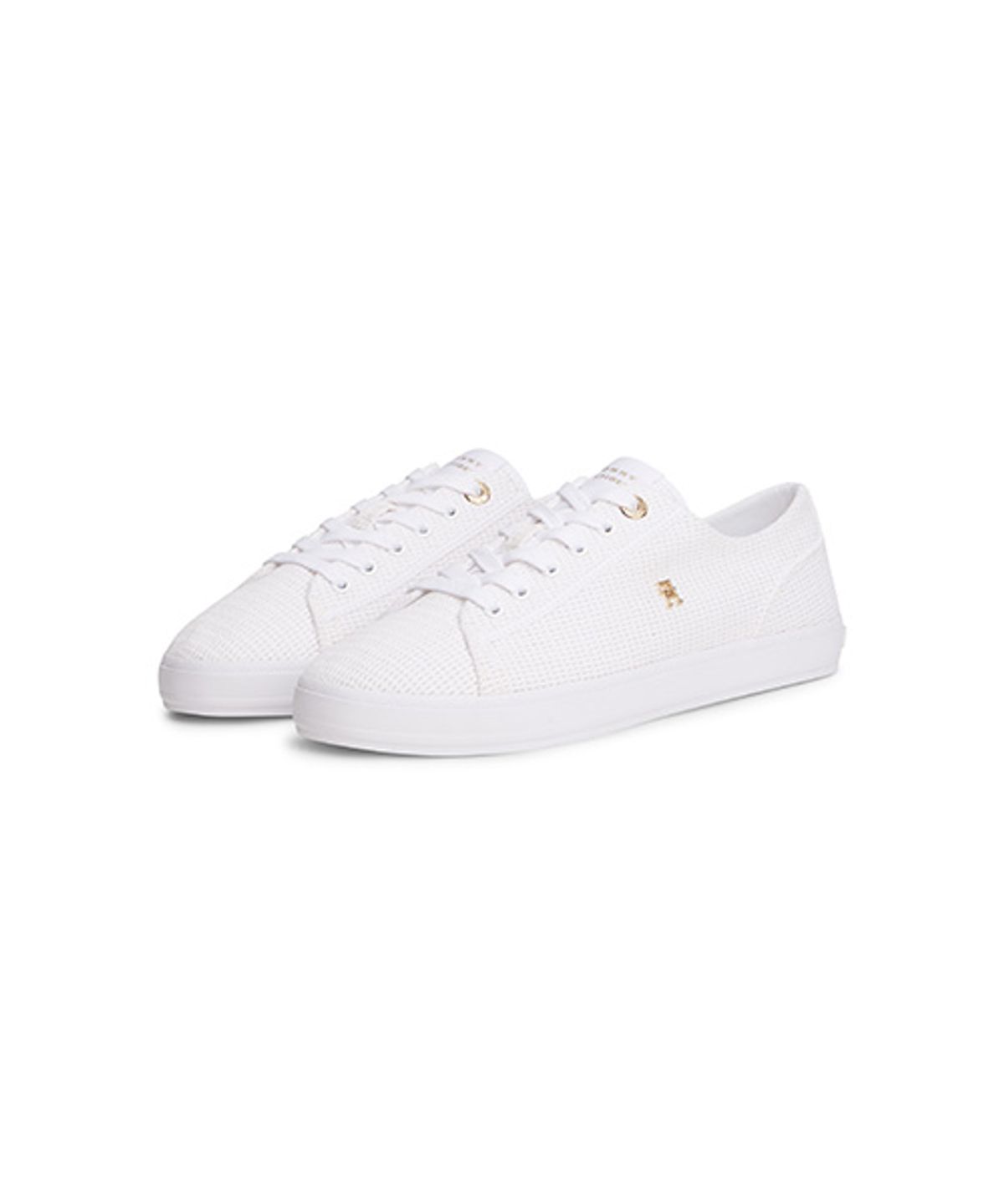 타미힐피거(TOMMY HILFIGER) 폭시 캔버스 스니커즈-화이트(T52G1ARS320WT1YBS)