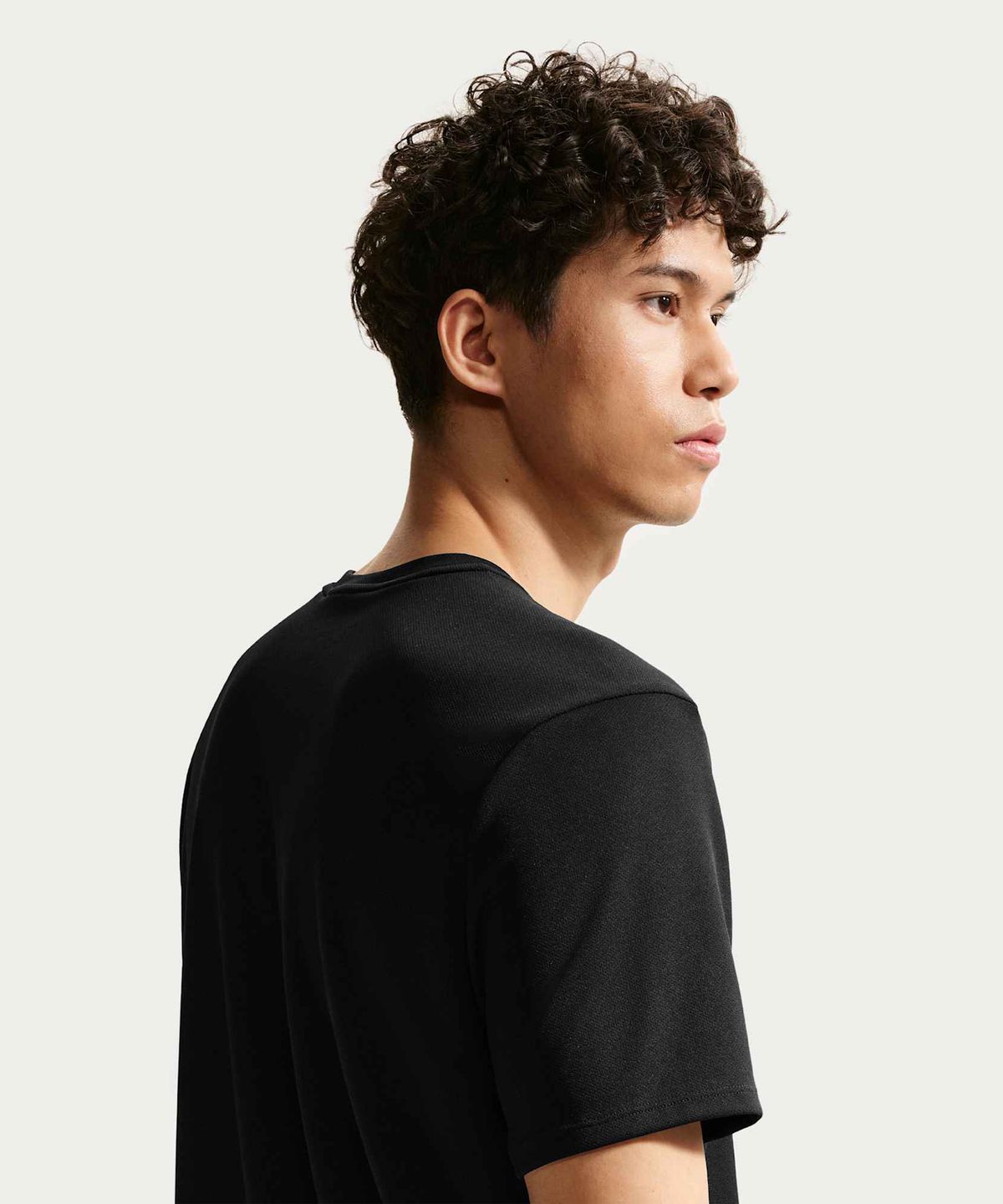 나이키(NIKE) 마일러 드라이 핏 UV 차단 반소매 러닝 탑 M - 블랙 / IF2083-010
