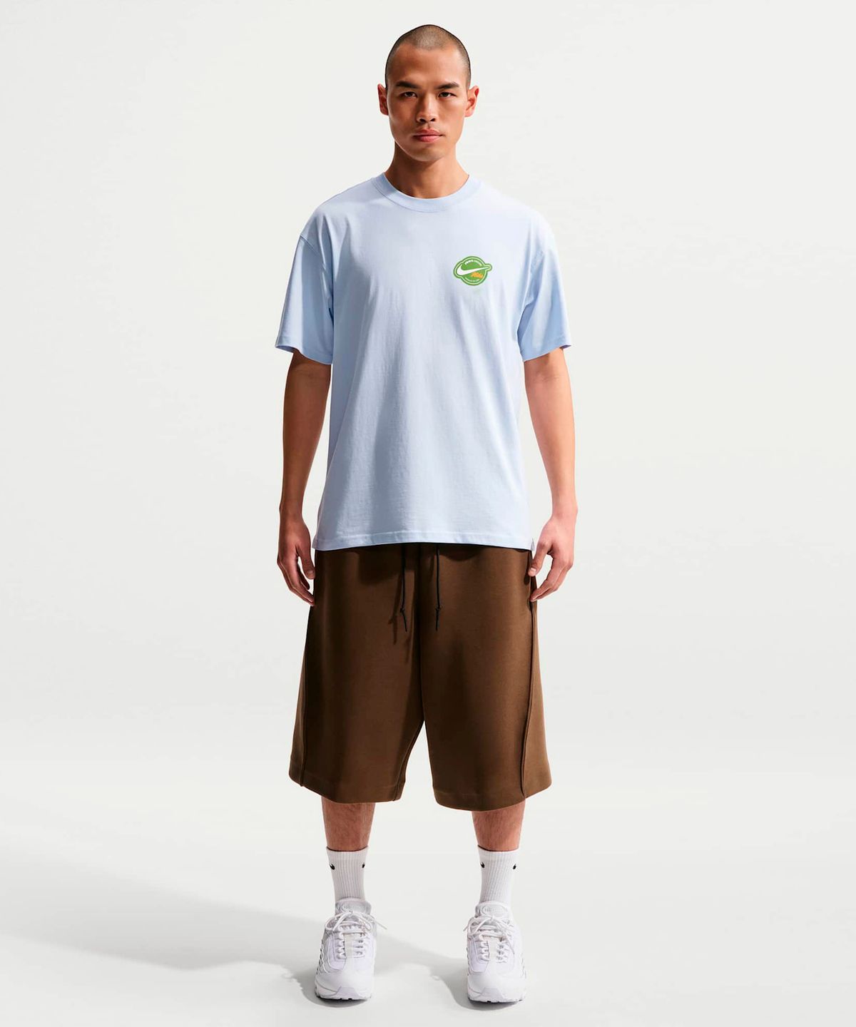 나이키(NIKE) 스포츠웨어 티셔츠 M - 하이드로젠 블루 / IR4965-407