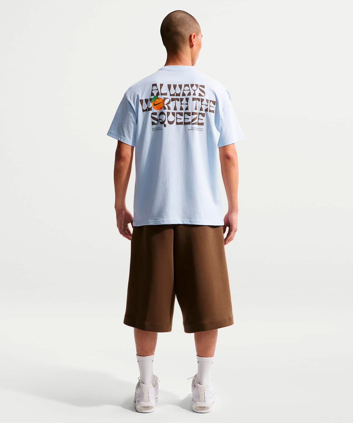 나이키(NIKE) 스포츠웨어 티셔츠 M - 하이드로젠 블루 / IR4965-407