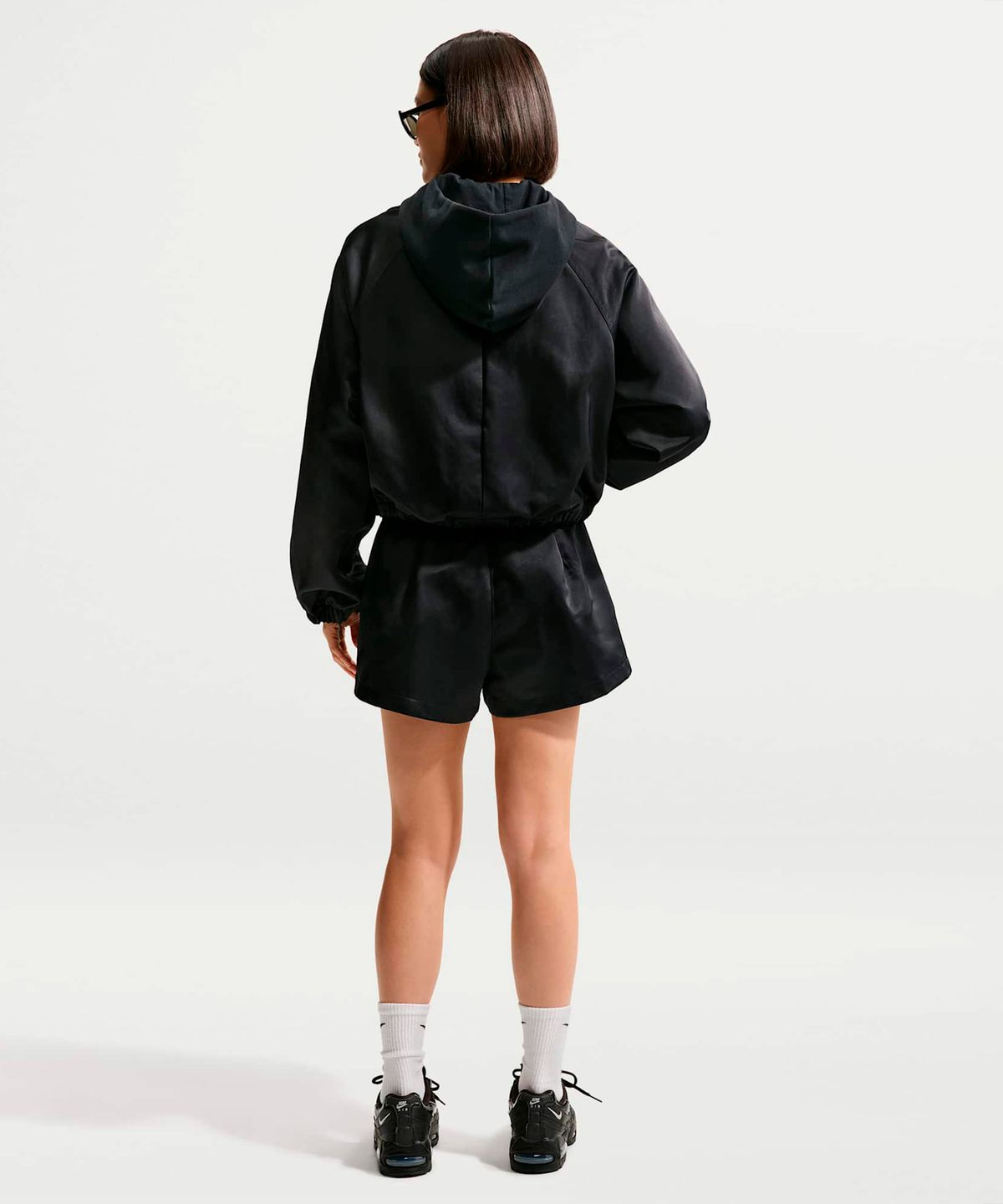 나이키(NIKE) 스포츠웨어 오버사이즈 새틴 코치 재킷 W - 블랙:세일 / IF0562-010