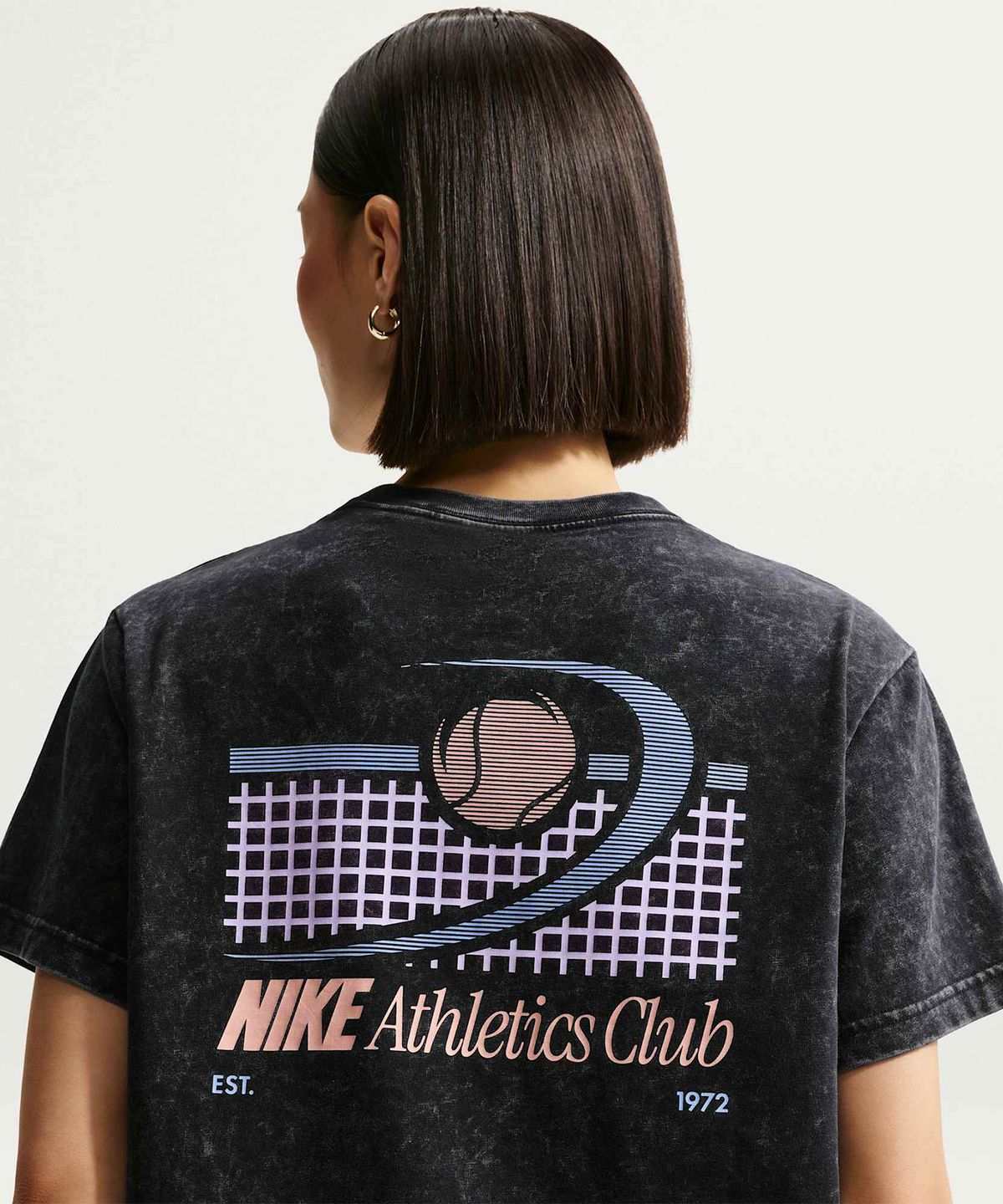 나이키(NIKE) 스포츠웨어 클래식 오버사이즈 티셔츠 W - 블랙 / IR7876-010
