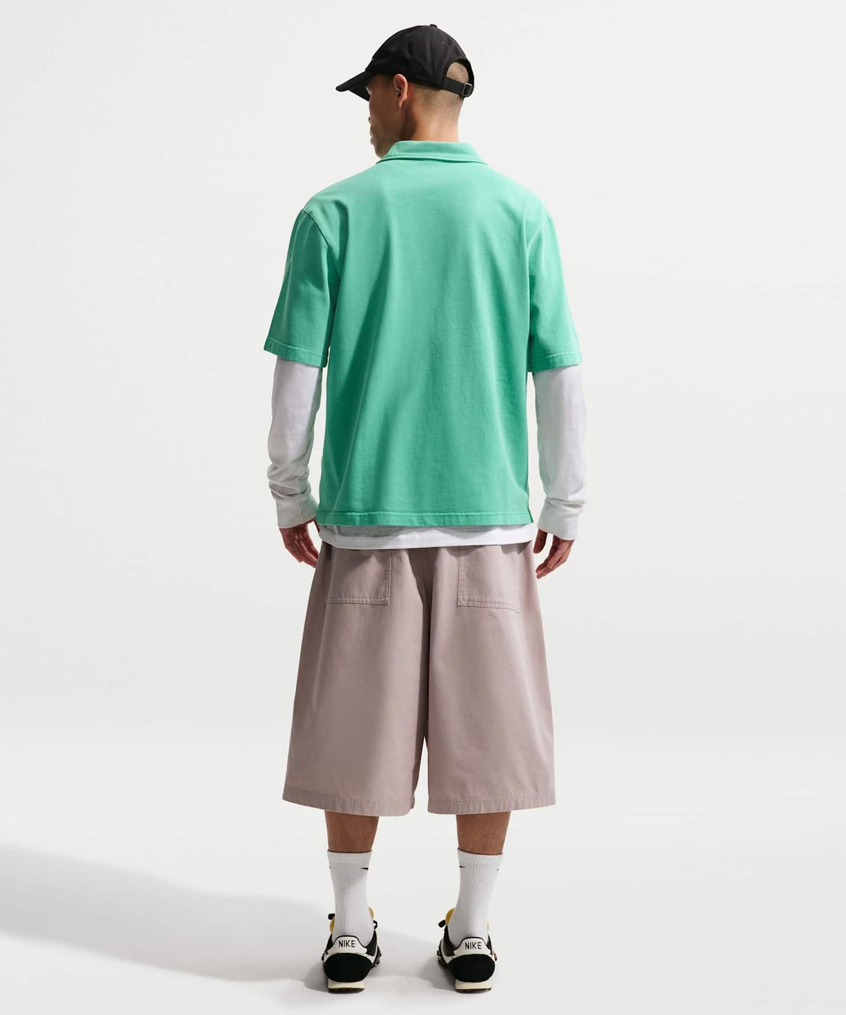 나이키(NIKE) 스포츠웨어 클럽 저지 폴로 M - 말라카이트 / IF0732-365