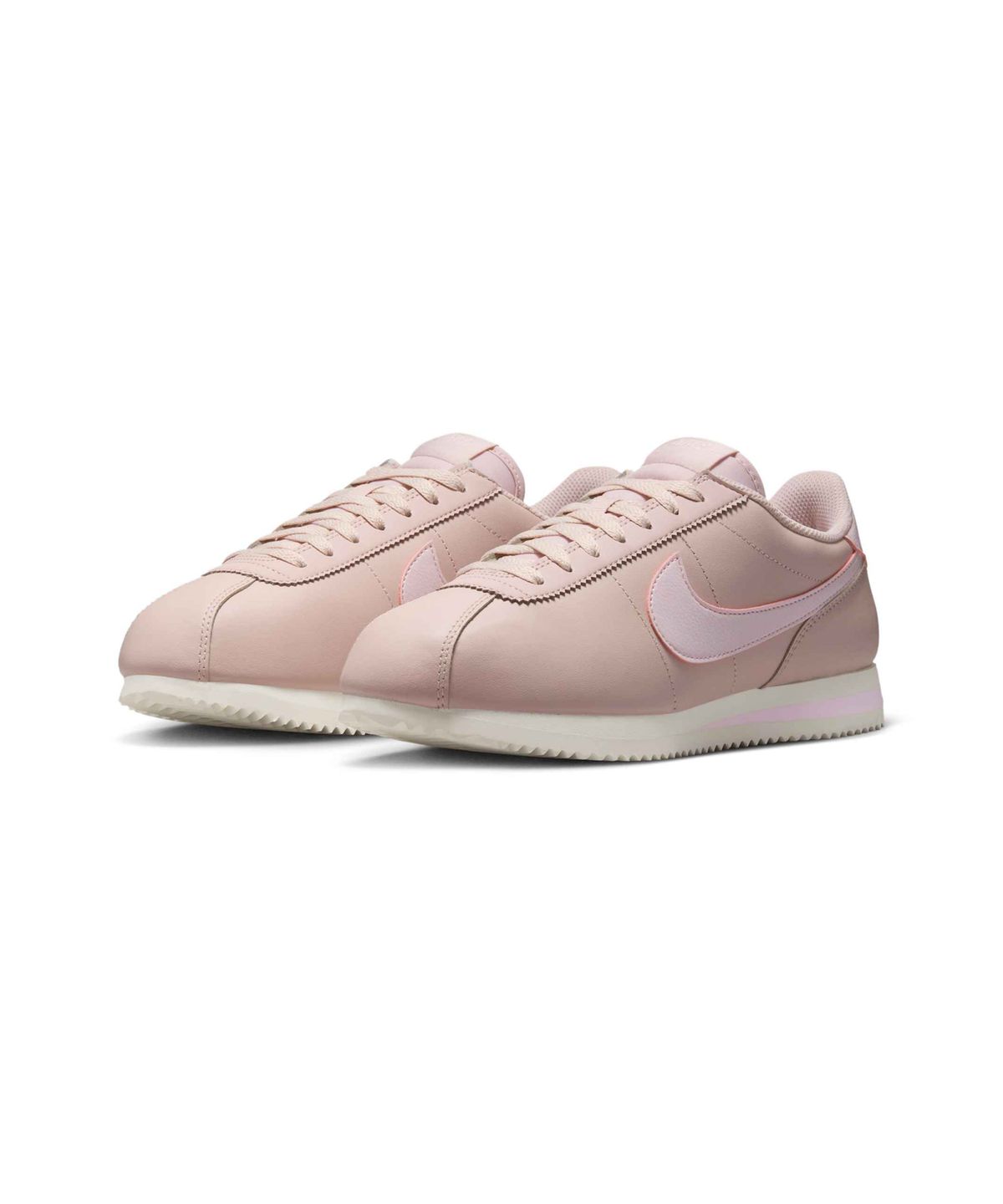 나이키(NIKE) 코르테즈 레더 W - 실트 레드:세일:펄 핑크 / DN1791-602