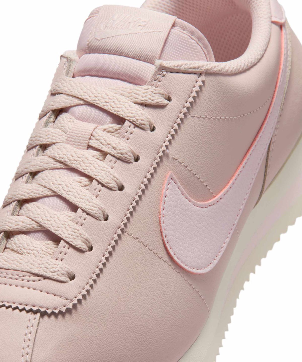 나이키(NIKE) 코르테즈 레더 W - 실트 레드:세일:펄 핑크 / DN1791-602