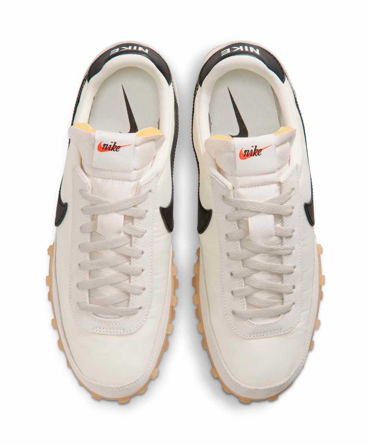 나이키(NIKE) 와플 레이서 M - 세일:코코넛 밀크:검 라이트 브라운:블랙 / IM8658-101