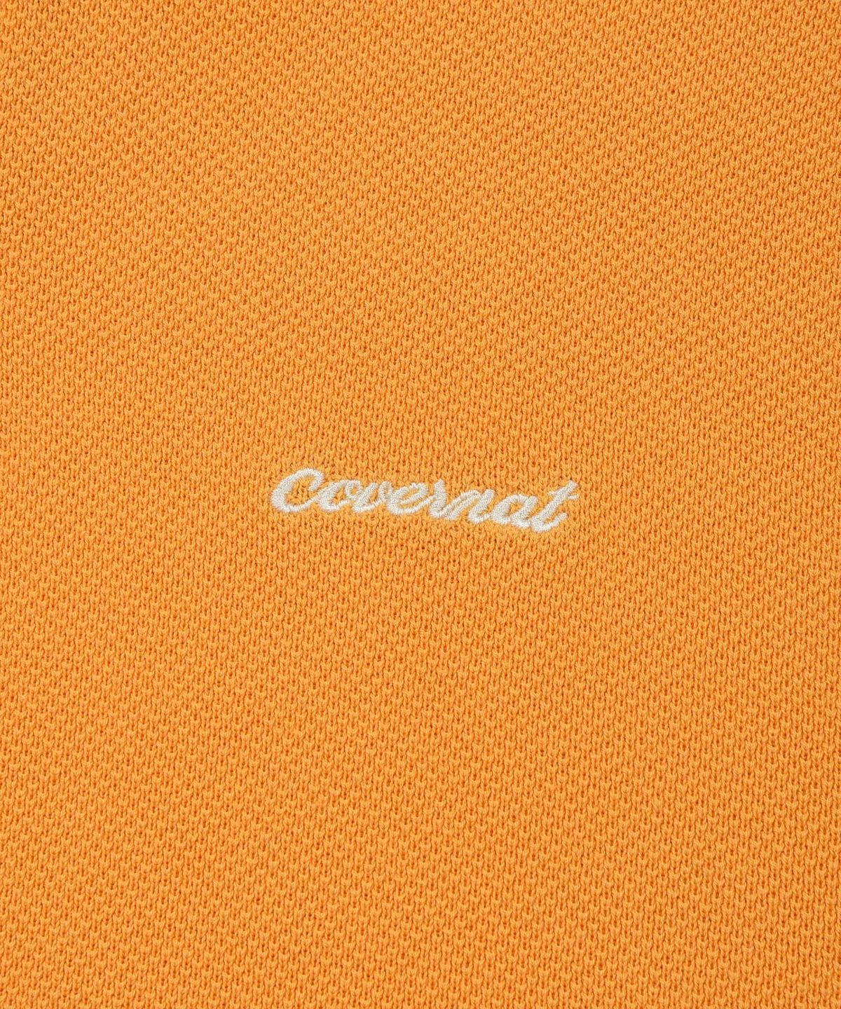 커버낫 우먼(COVERNAT WOMAN) 우먼 카라 하프 니트 오렌지