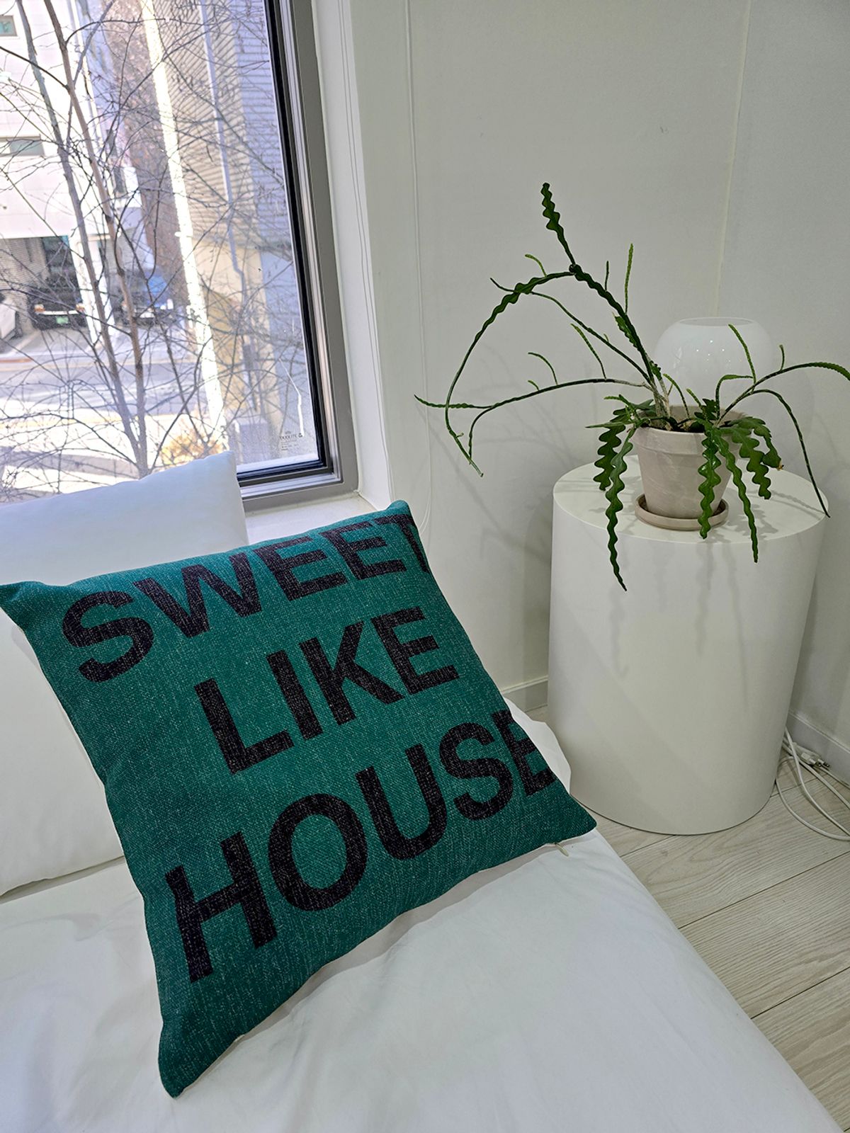 블랑쉬하우스(BLANCHE HOUSE) 블랑쉬 Sweet Like House 캔버스 쿠션커버