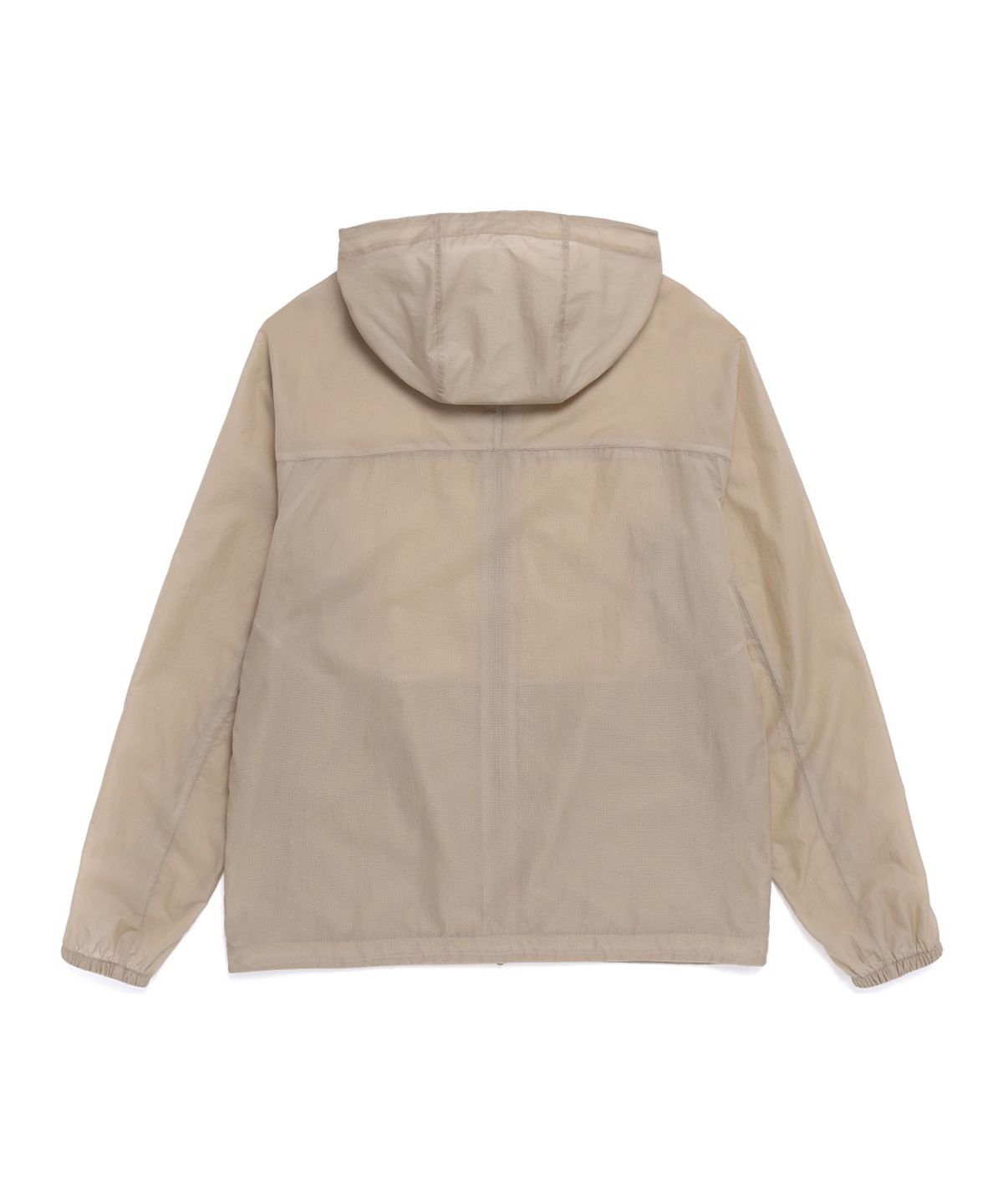 내셔널지오그래픽(NATIONALGEOGRAPHIC) N262UJP911 라이트팩 후드 풀집업 바람막이 MOURNING BEIGE