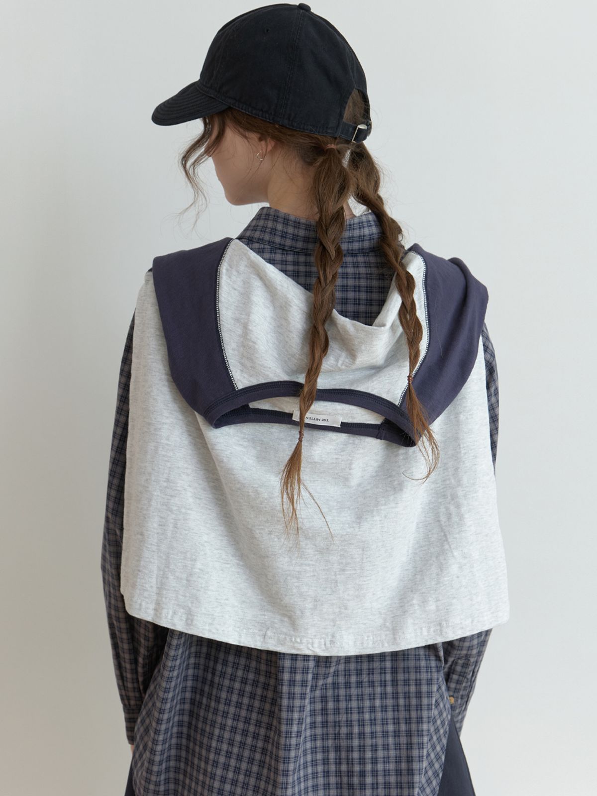 더미튼(THEMITTEN) Lithe overfit shirt (g/n check)