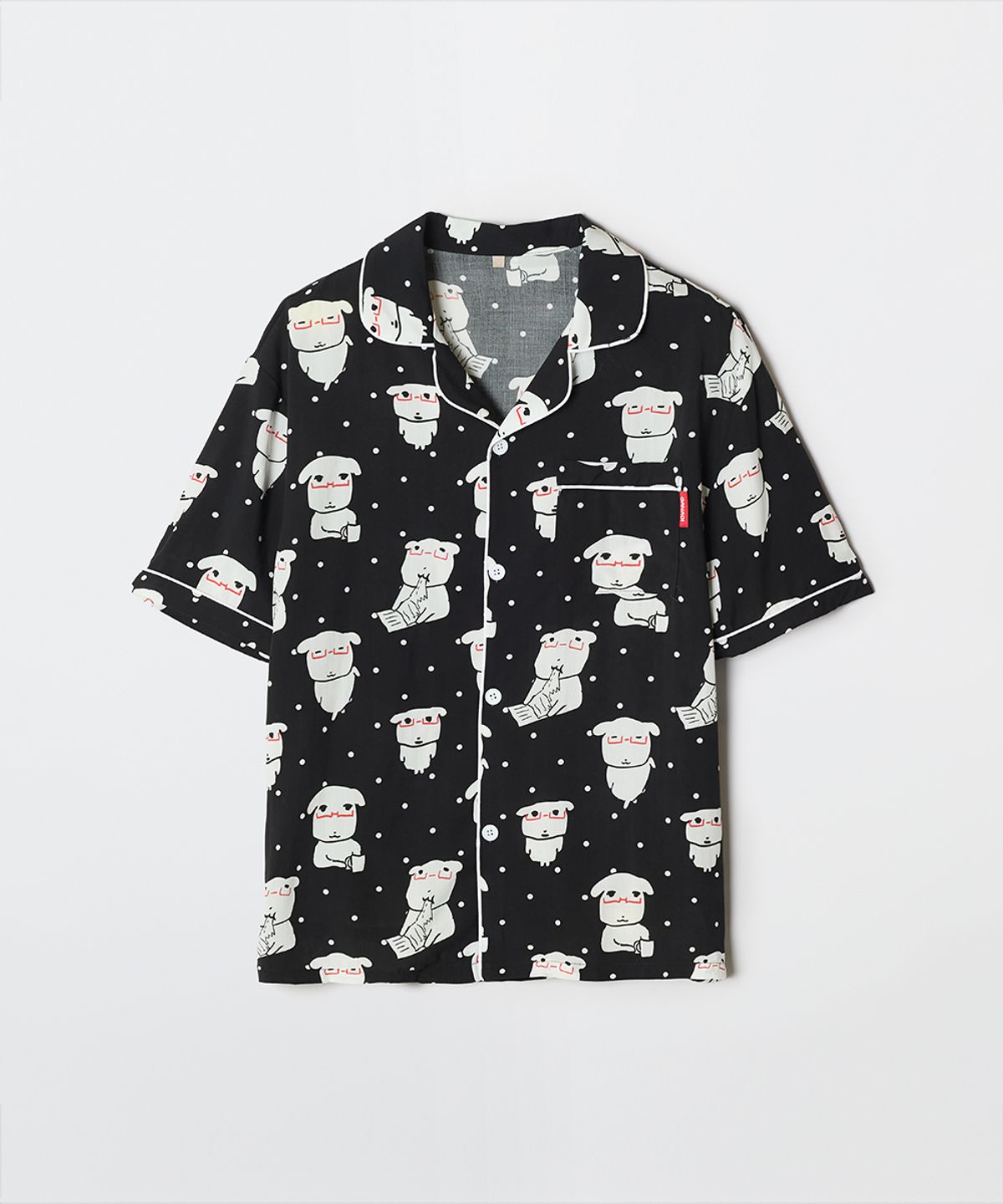 스파오(SPAO) [가나디] 반팔 파자마(BLACK)_SPPPG25U06