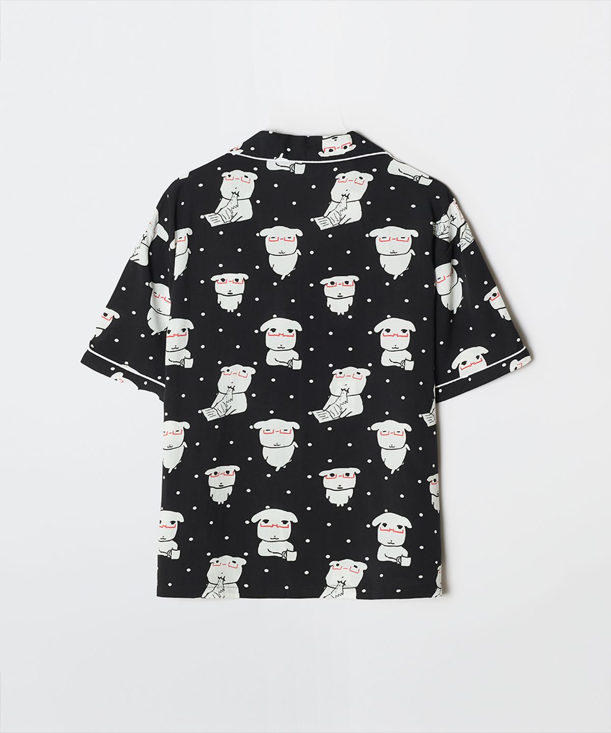 스파오(SPAO) [가나디] 반팔 파자마(BLACK)_SPPPG25U06