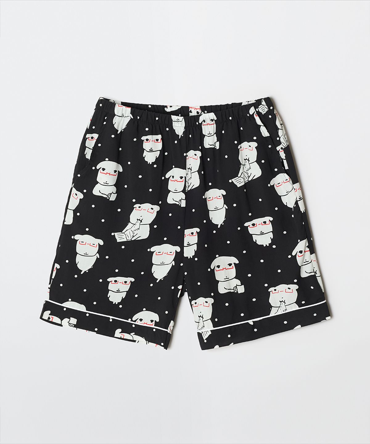 스파오(SPAO) [가나디] 반팔 파자마(BLACK)_SPPPG25U06