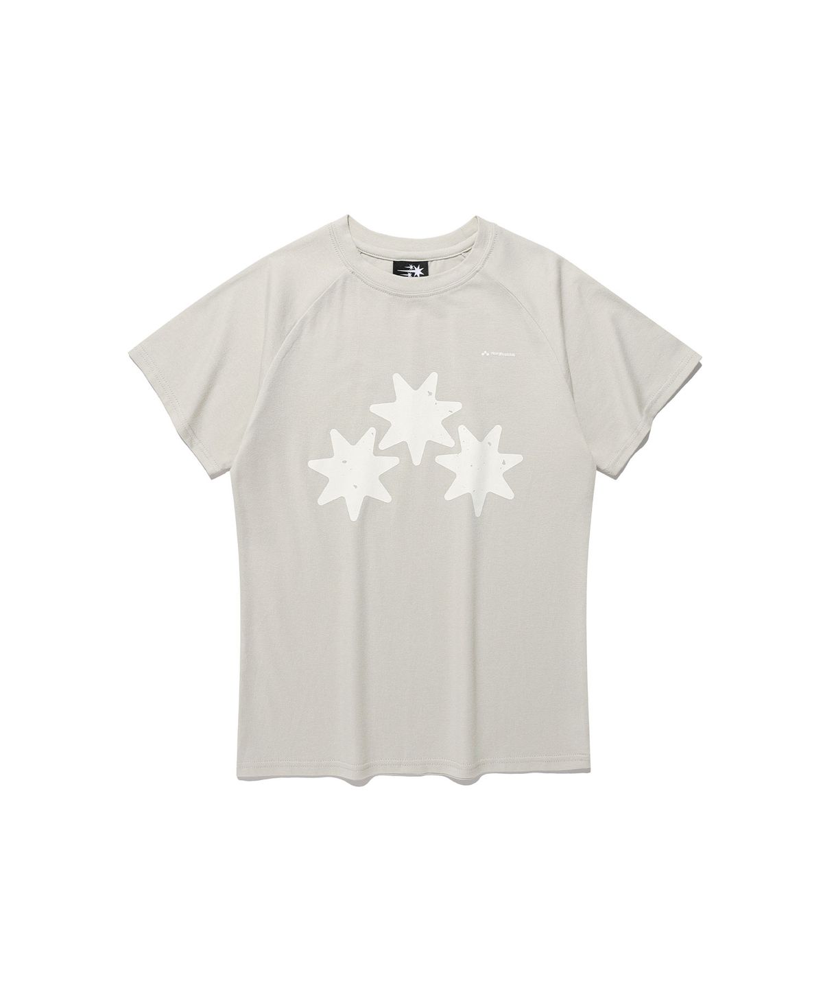 나이스고스트클럽(NICEGHOSTCLUB) RELIGIOUS SYMBOL MINI TEE_LIGHT GREY(NG2GMFT504A)