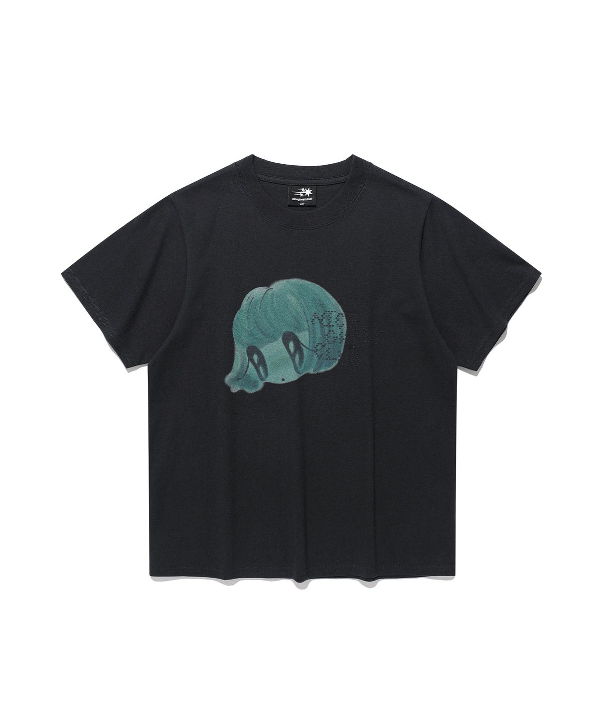 나이스고스트클럽(NICEGHOSTCLUB) BIG EYES DOLL TEE_CHARCOAL(NG2GMFT505A)