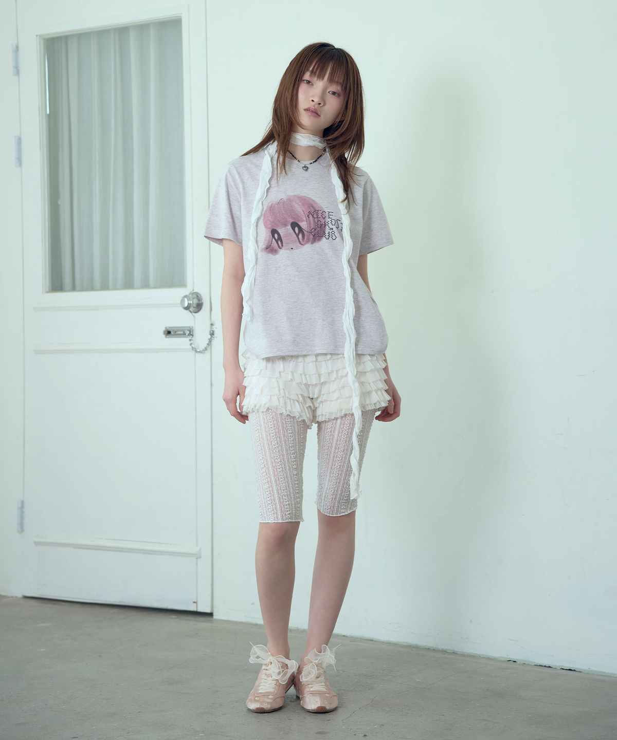 나이스고스트클럽(NICEGHOSTCLUB) BIG EYES DOLL TEE_PINK(NG2GMFT505A)