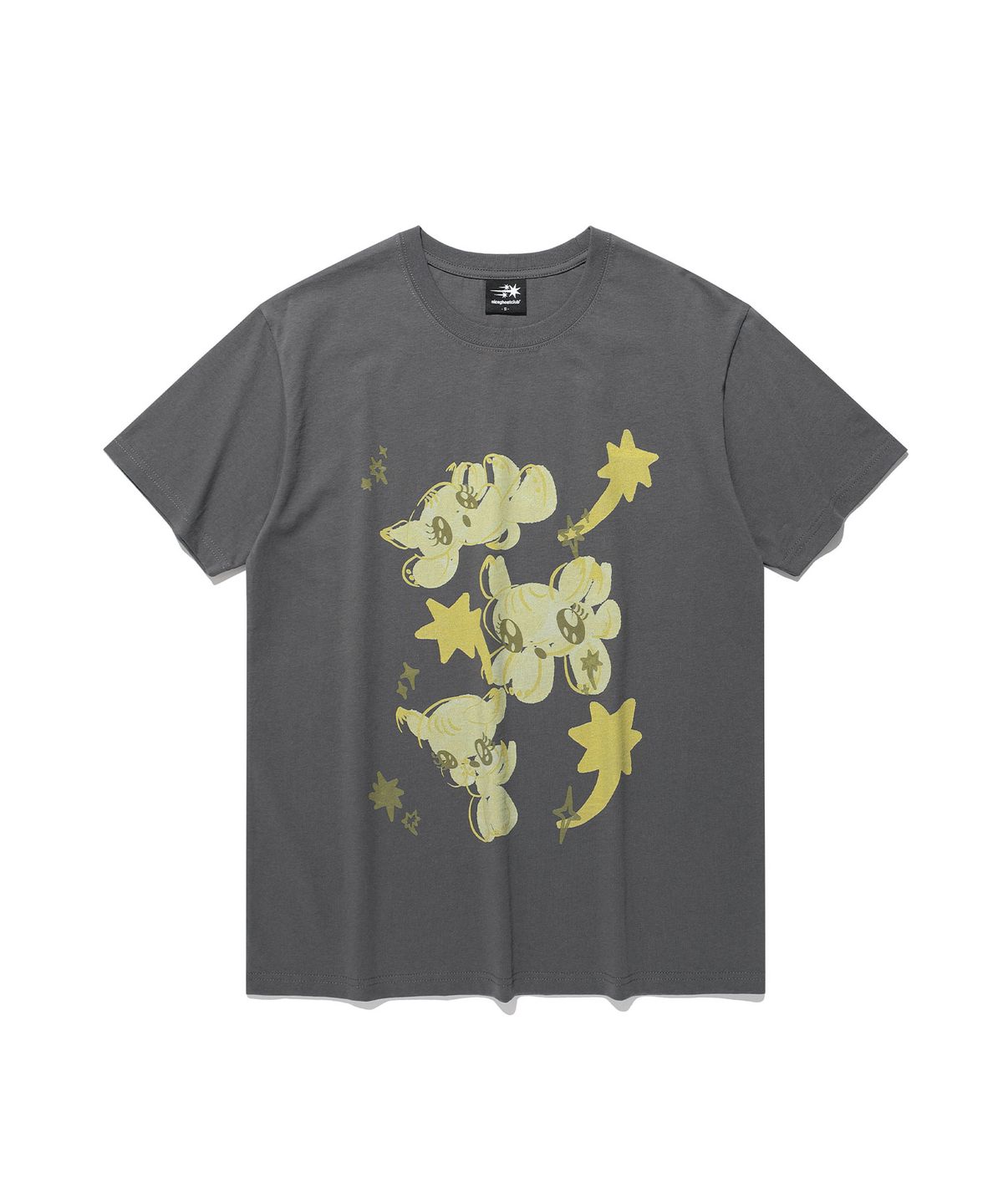 나이스고스트클럽(NICEGHOSTCLUB) BABY GUARDIANS TEE_CHARCOAL(NG2GMUT511A)