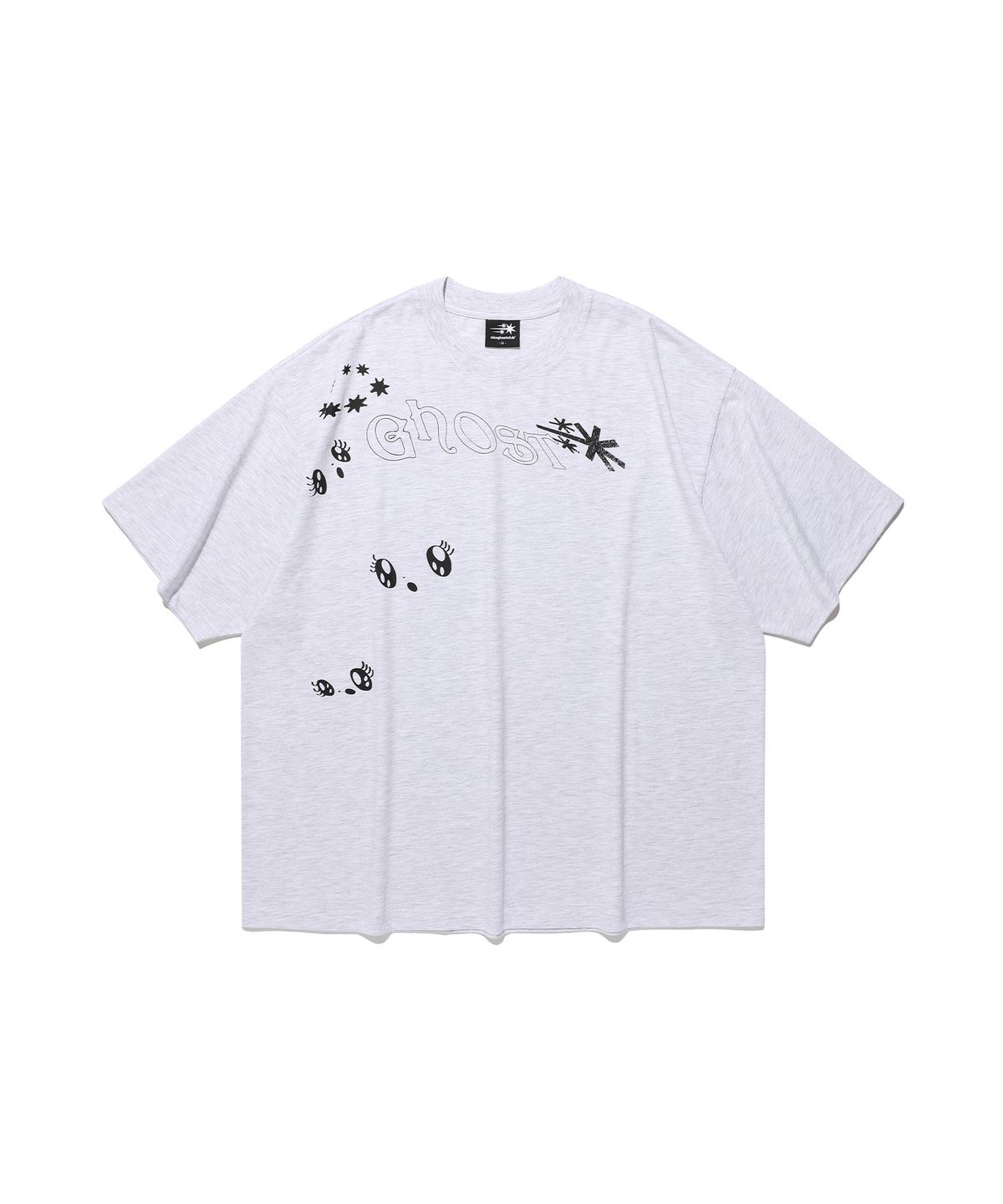 나이스고스트클럽(NICEGHOSTCLUB) NON STANDARD LOGO TEE_GREY(NG2GMUT519A)