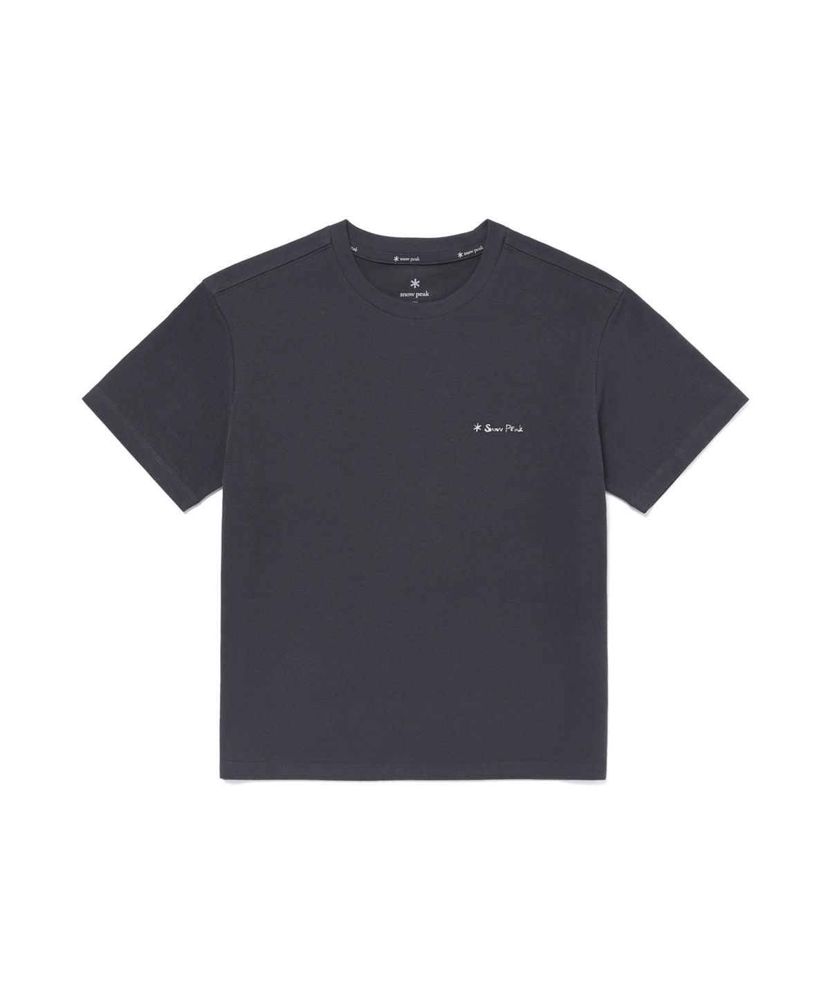 스노우피크 어패럴 키즈(SNOWPEAK APPAREL KIDS) 키즈 소로나 크레용 반팔 티셔츠 (S26MKFTS81) Navy