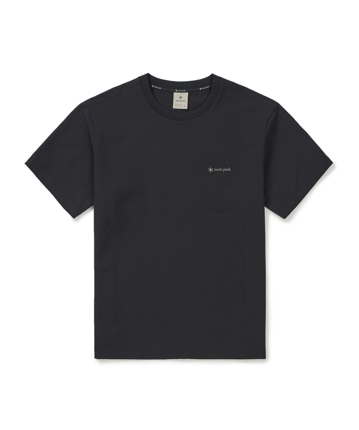 스노우피크 어패럴(SNOWPEAK APPAREL) 클래식 우븐 반팔 티셔츠 (S26MUTTS16) Black