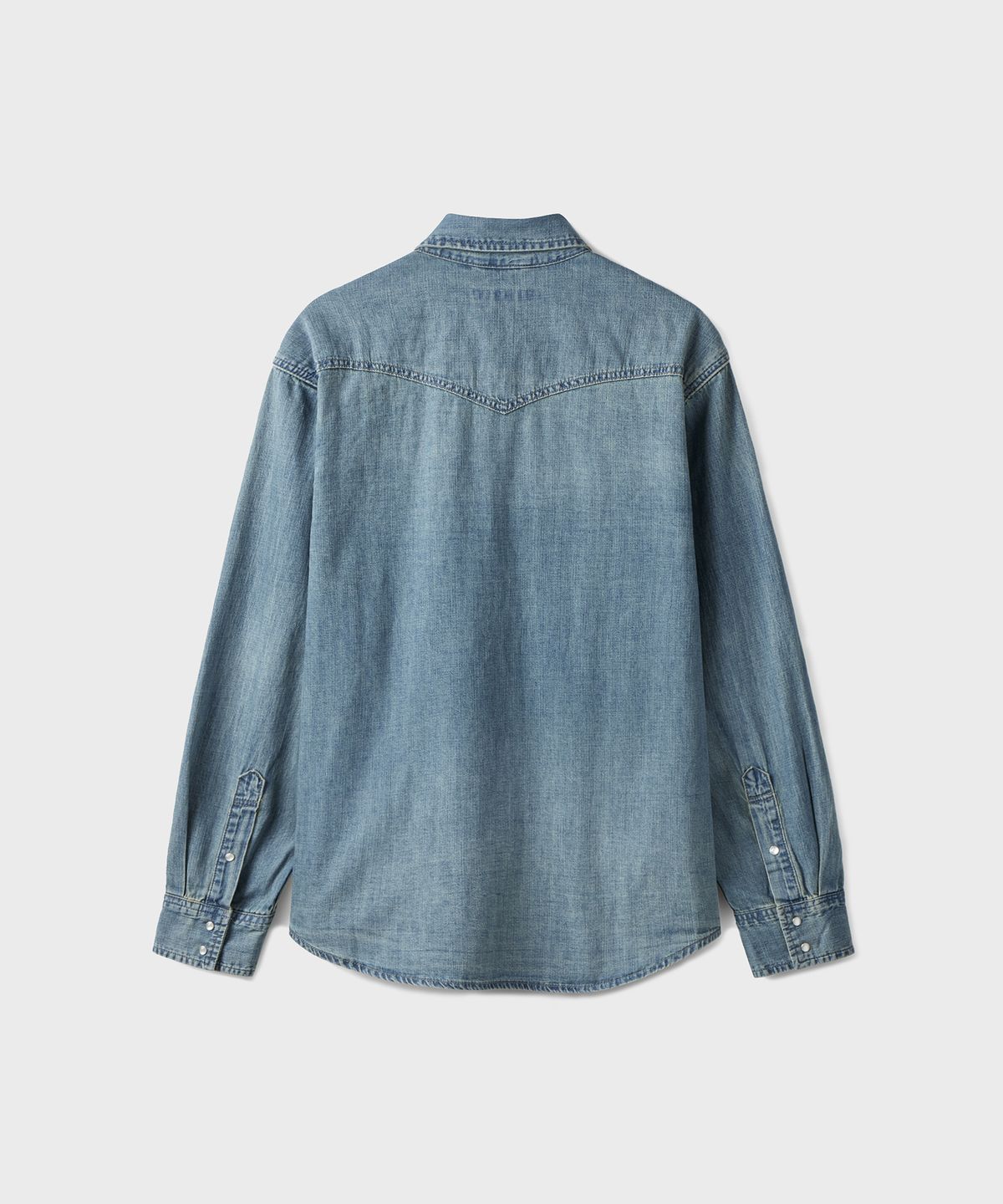 브랜디드(BRANDED) WESTERN DENIM SHIRT [LIGHT BLUE]