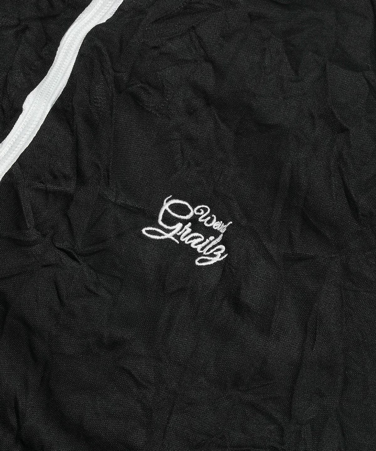 그레일즈(GRAILZ) CRINKLE TRACK JACKET [BLACK]