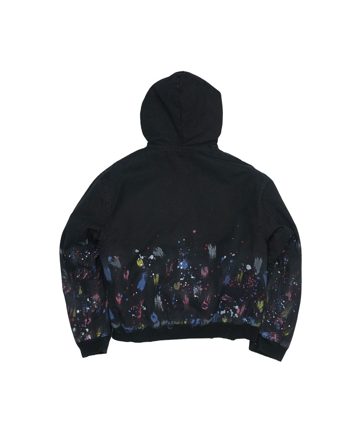 그레일즈(GRAILZ) PAINTED HOOD WORK JACKET [BLACK]