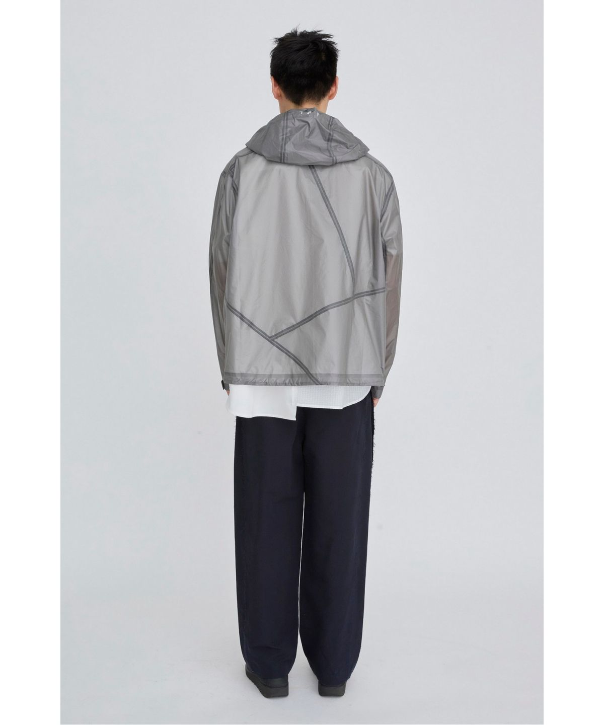 래코드(RECODE) Line Detailed Wind Jacket RKUAM26605GYX