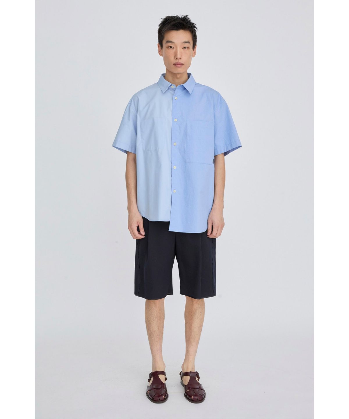 래코드(RECODE) Wool Tailored Shorts RKPAS26641NYX