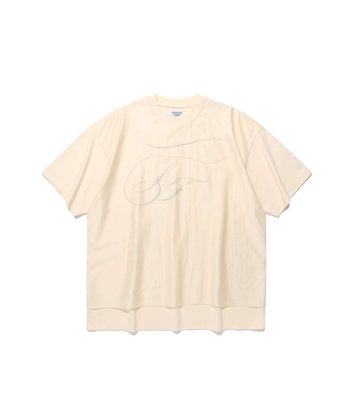나이스고스트클럽(NICEGHOSTCLUB) FFATS SLEEVELESS LAYERED BIG BIG TEE_IVORY(NG2GSUT581A)