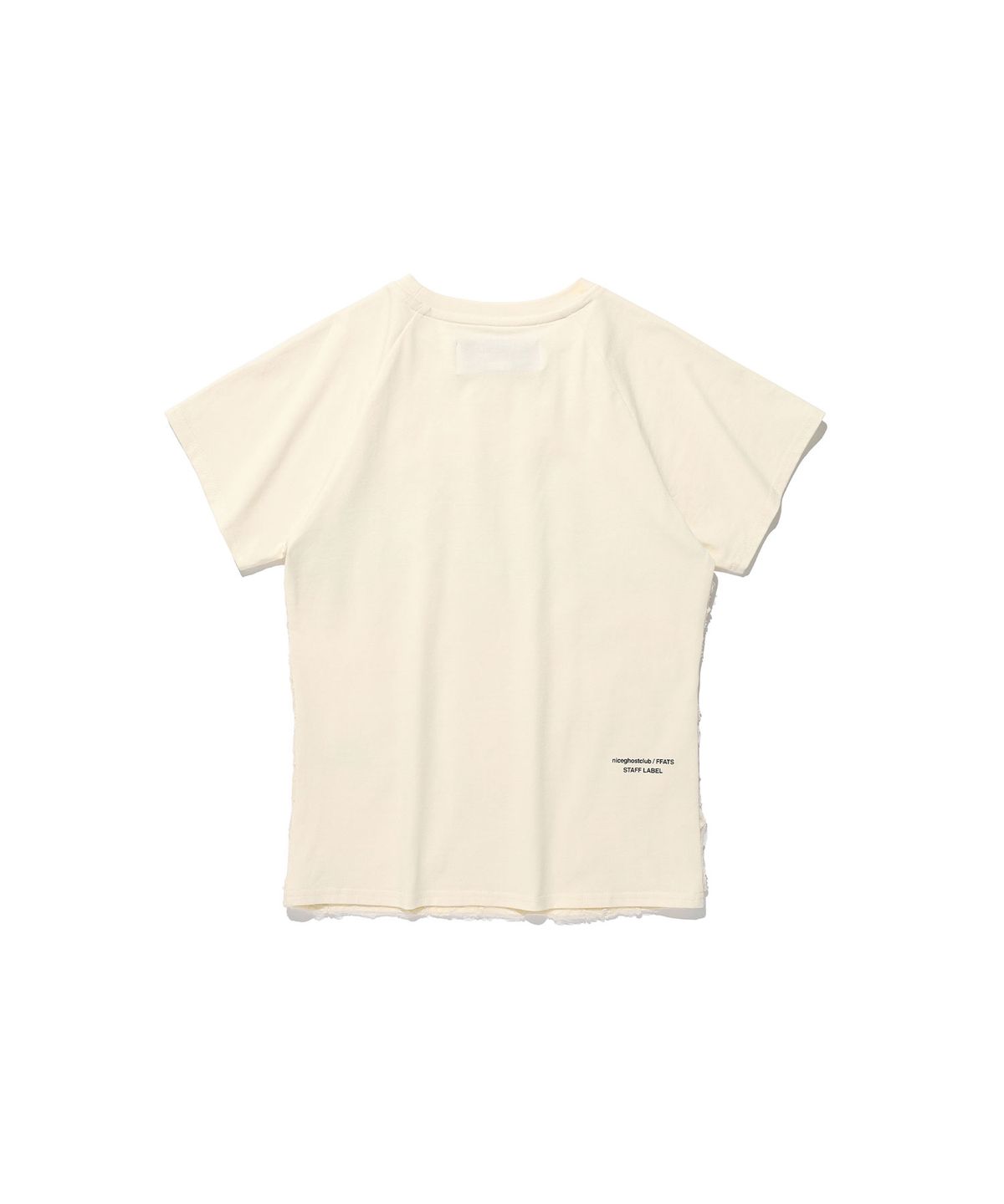 나이스고스트클럽(NICEGHOSTCLUB) FFATS FLOWER SHOP LAYERED TEE_IVORY(NG2GSUT583A)