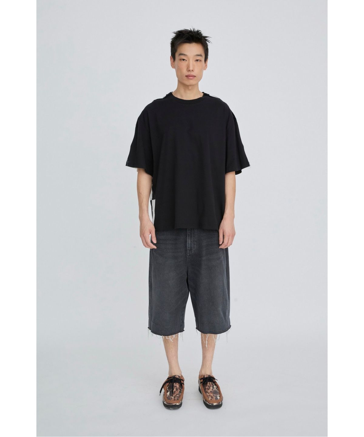 래코드(RECODE) Denim Shorts RKPAM26645BKX